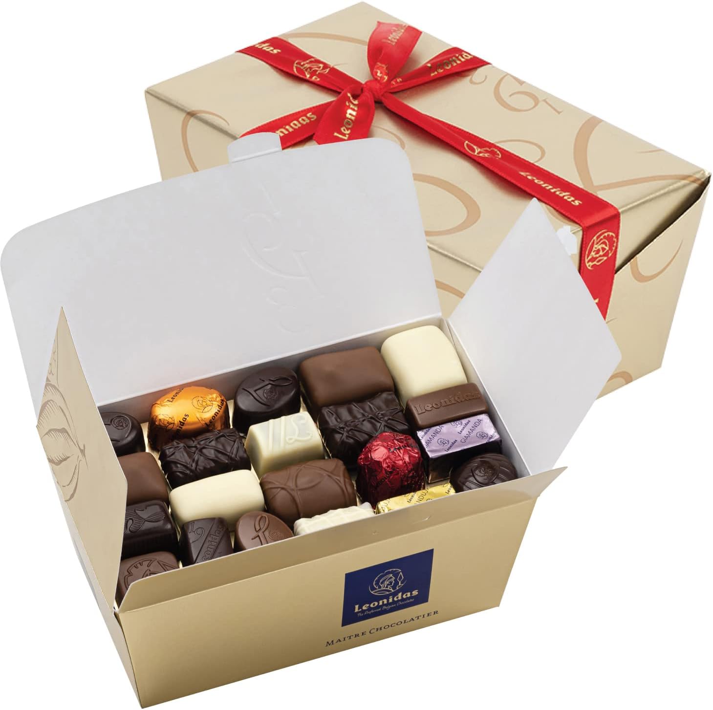 Leonidas Assorted Belgian Chocolates Ballotin Gift Box 1kg - Image 2