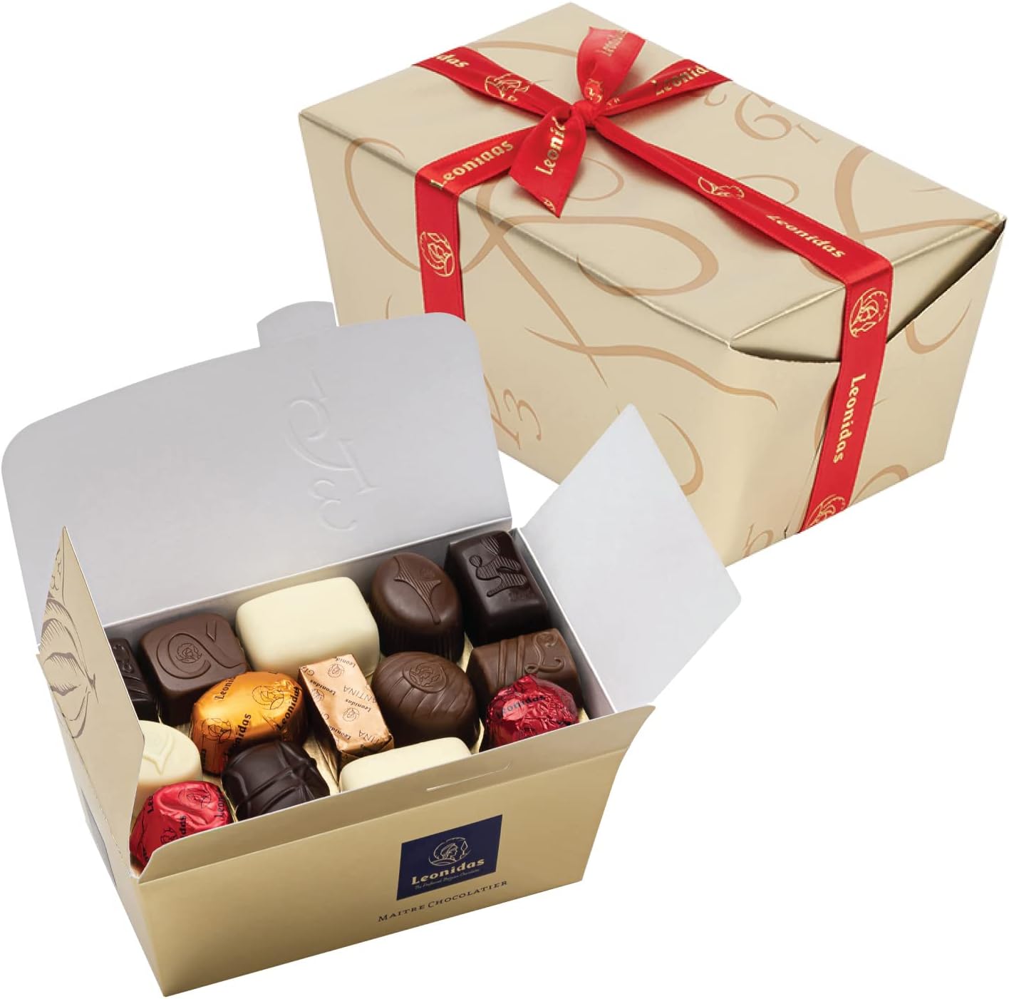 Leonidas Assorted Belgian Chocolates Ballotin Gift Box 500g