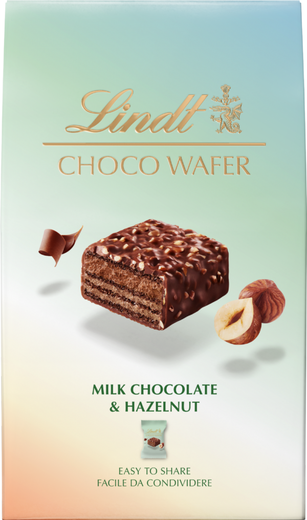Lindt Choco Wafer Milk Chocolate 135g Box