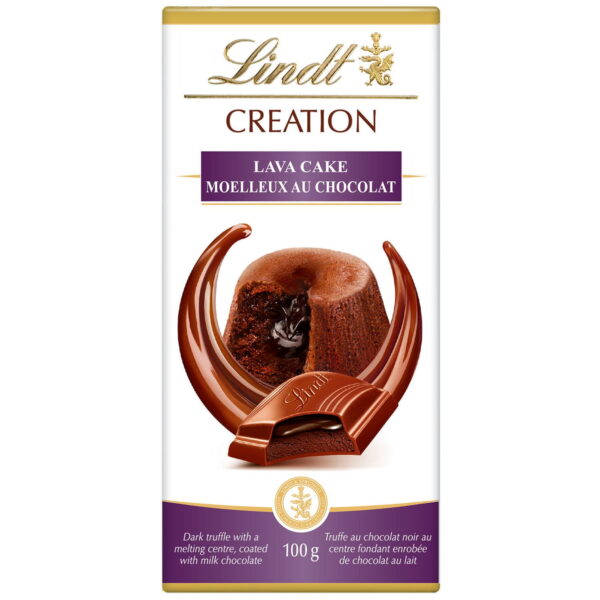 Lindt Creation Bar Chocolate Lava Cake 150g - Image 4