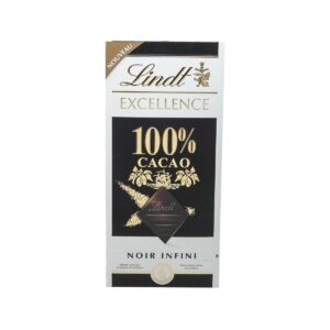 Lindt Excellence Bar 100% Cocoa Dark 50g