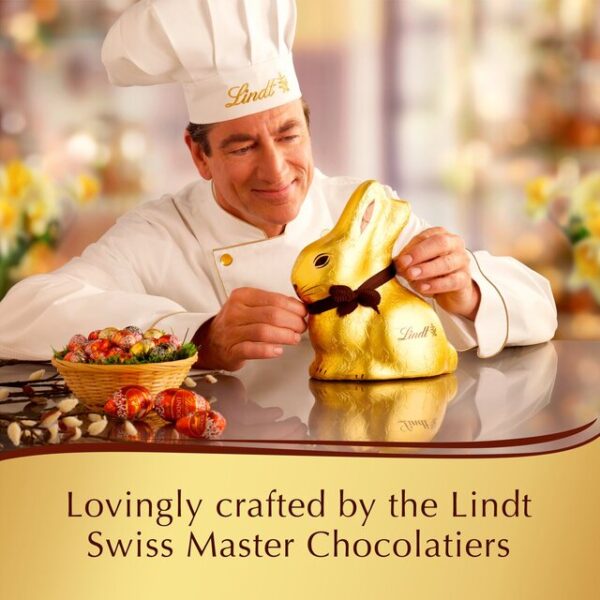 Lindt Gold Bunny Easter Novelty, Dark Chocolate 100g - Image 2