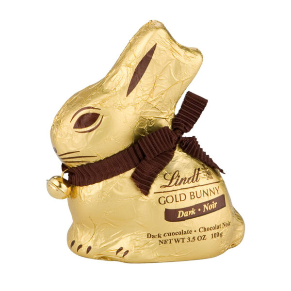 Lindt Gold Bunny Easter Novelty, Dark Chocolate 100g - Image 3