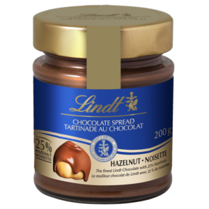 Lindt Hazelnut Milk Chocolate Spread Creamy 200g Jar