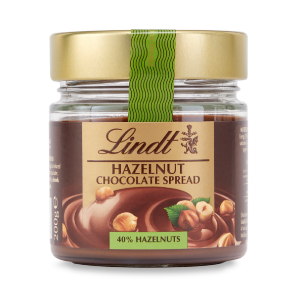 Lindt Hazelnut Milk Chocolate Spread Creamy 200g Jar - Image 2