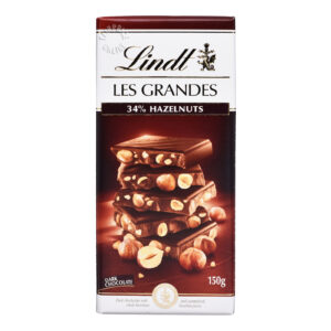 Lindt Les Grandes 34% Almonds in Dark Chocolate 150g