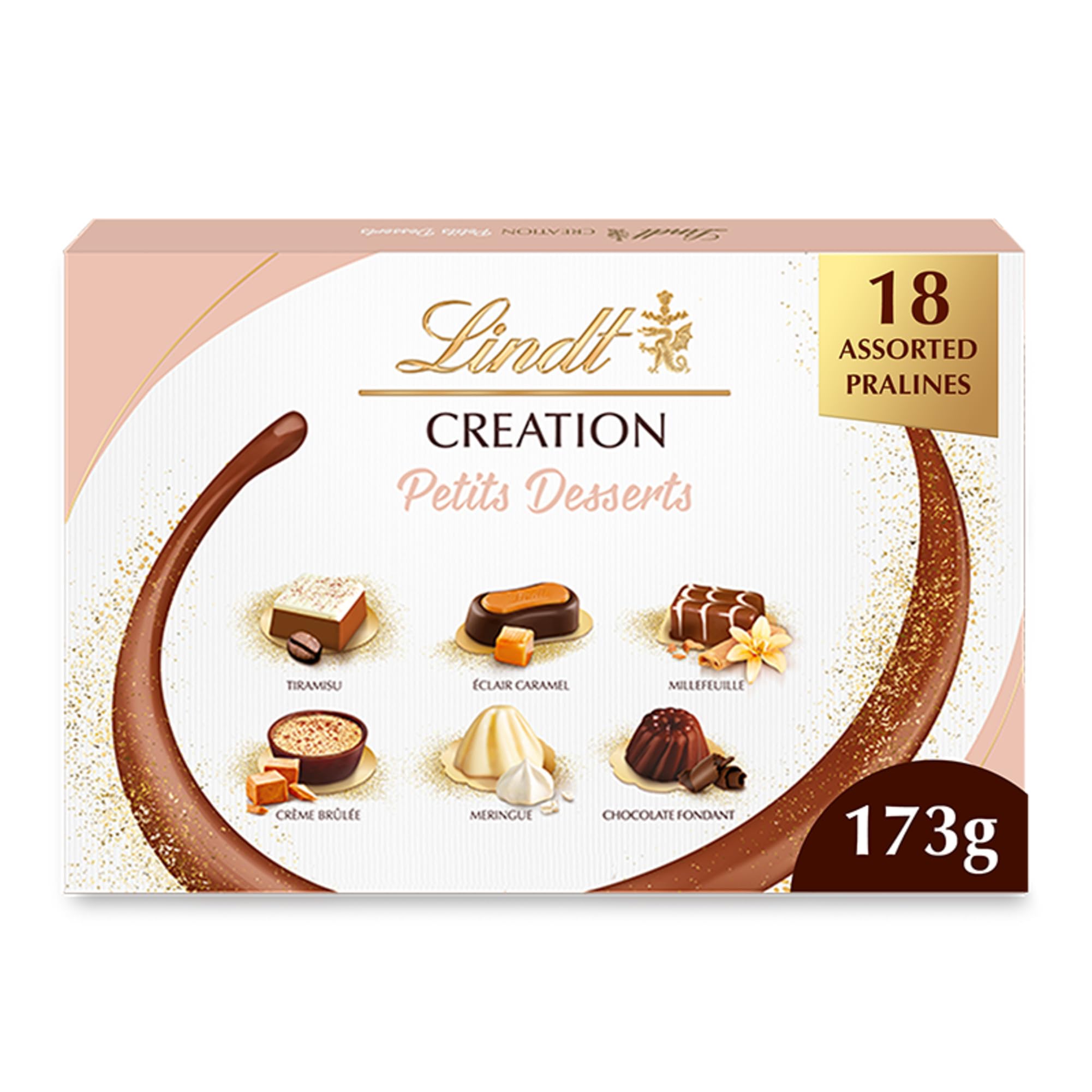 Lindt Petits Desserts Assorted Box (Mousse, Brownie, Tiramisu) 178g Box - Image 4