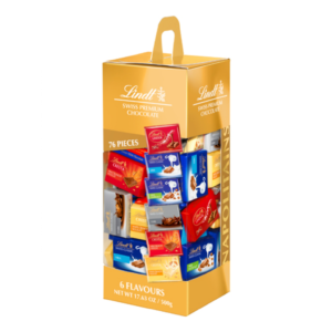 Lindt Swiss Premium Assorted Dark Napolitains 500g Box