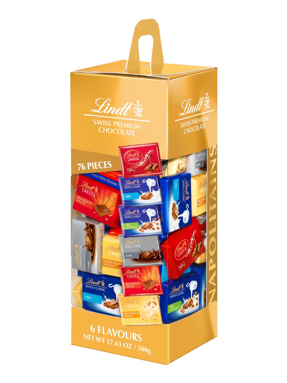 Lindt Swiss Premium Assorted Dark Napolitains 500g Box - Image 3