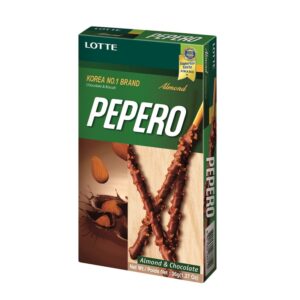 Lotte Pepero Almond & Chocolate 32g Box