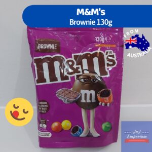 M&M's Brownie Chocolate Candies Sharing Pouch 130g