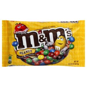 M&M's Peanut Chocolate Candies Party Bag 1kg