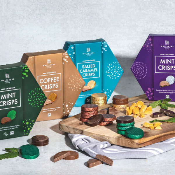 Mint Crisps Dark Chocolate with Honeycomb Mint 138g Box - Image 4