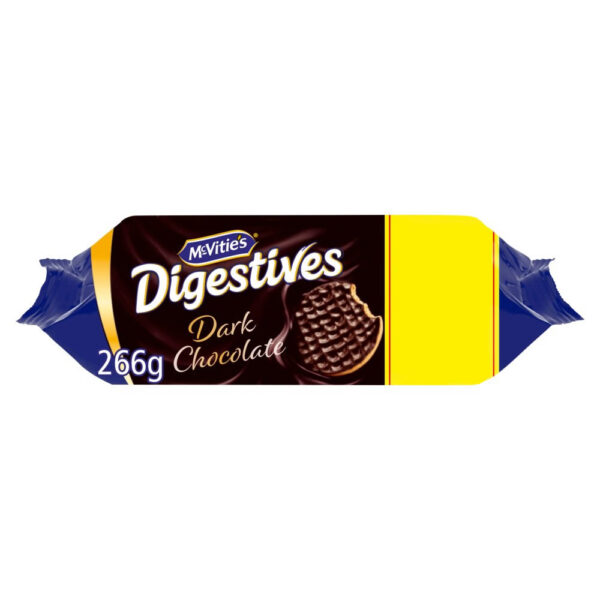 McVitie's Dark Chocolate Digestives Standard Pack 266g - Image 4