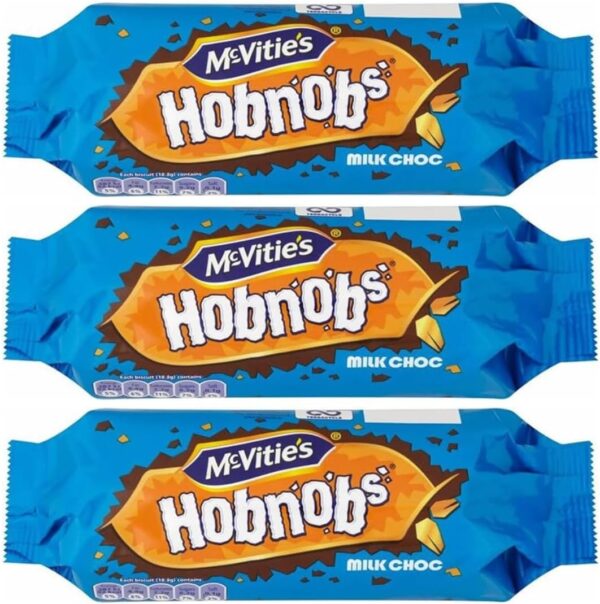 McVitie's Milk Chocolate Hobnobs 262g Pack - Image 4