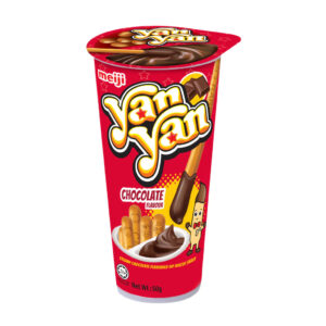 Meiji Yan Yan Chocolate Crème Dip with Biscuit Sticks 50g Cup