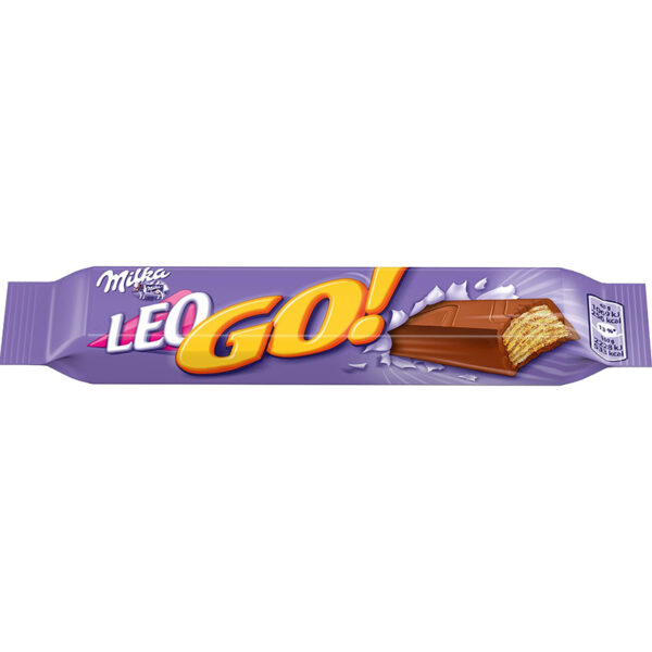 Milka Leo Go! Chocolate Wafer Bar 4-pack - Image 3