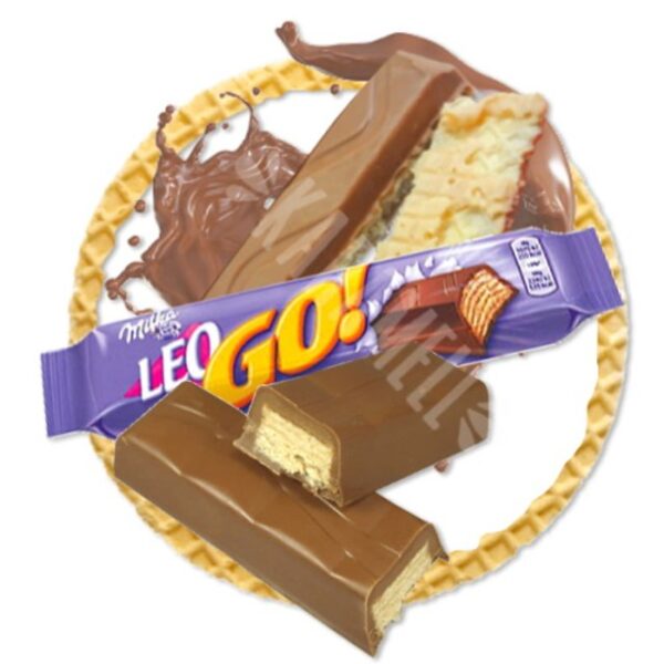 Milka Leo Go! Chocolate Wafer Bar 4-pack - Image 4
