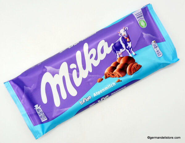 Milka Luflée Aerated Alpine Milk 100g - Image 4