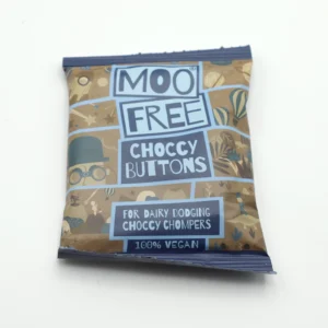Moo Free Choccy Drops Rice Milk Chocolate Buttons 80g