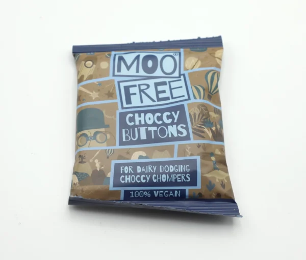 Moo Free Choccy Drops Rice Milk Chocolate Buttons 80g