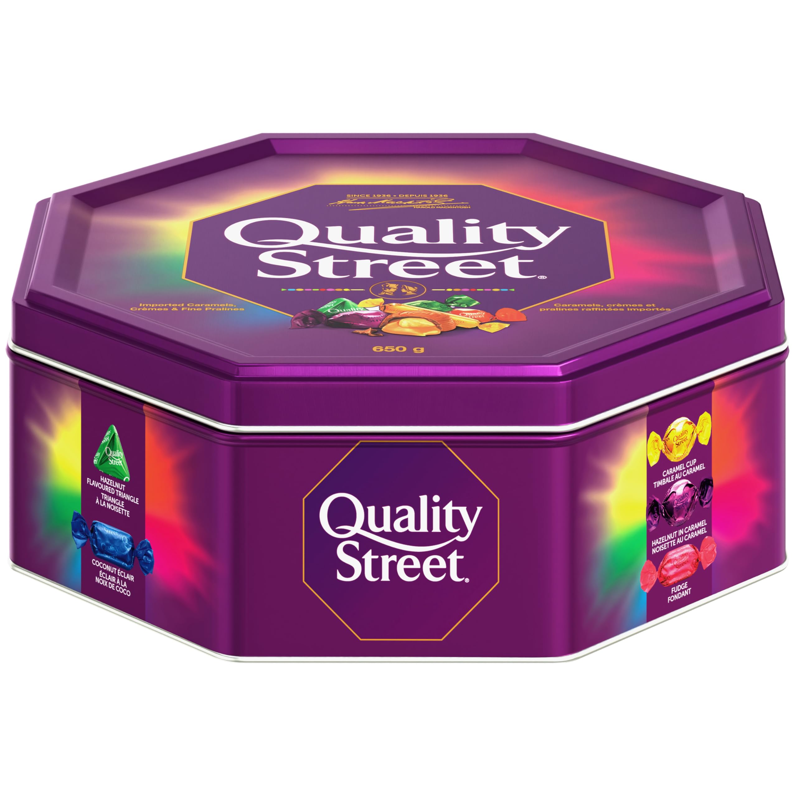 Nestlé Quality Street Assorted Chocolates & Toffees 650g Tin - Image 4