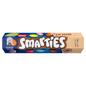 Nestlé Smarties Milk Chocolate in a Crisp Sugar Shell 38g Tube