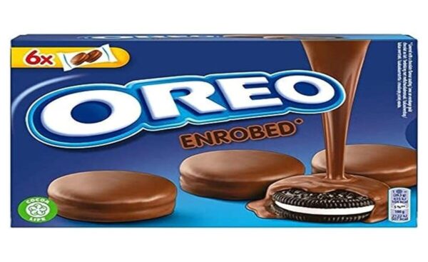 Oreo Chocolate Coated Biscuits Classic 246g Box - Image 3