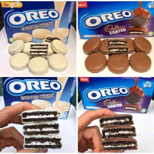 Oreo Chocolate Coated Biscuits Classic 246g Box