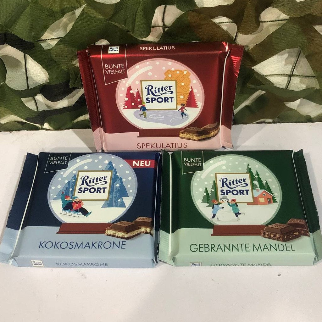 Ritter Sport Limited Edition "Taste The World" Chai Latte 100g