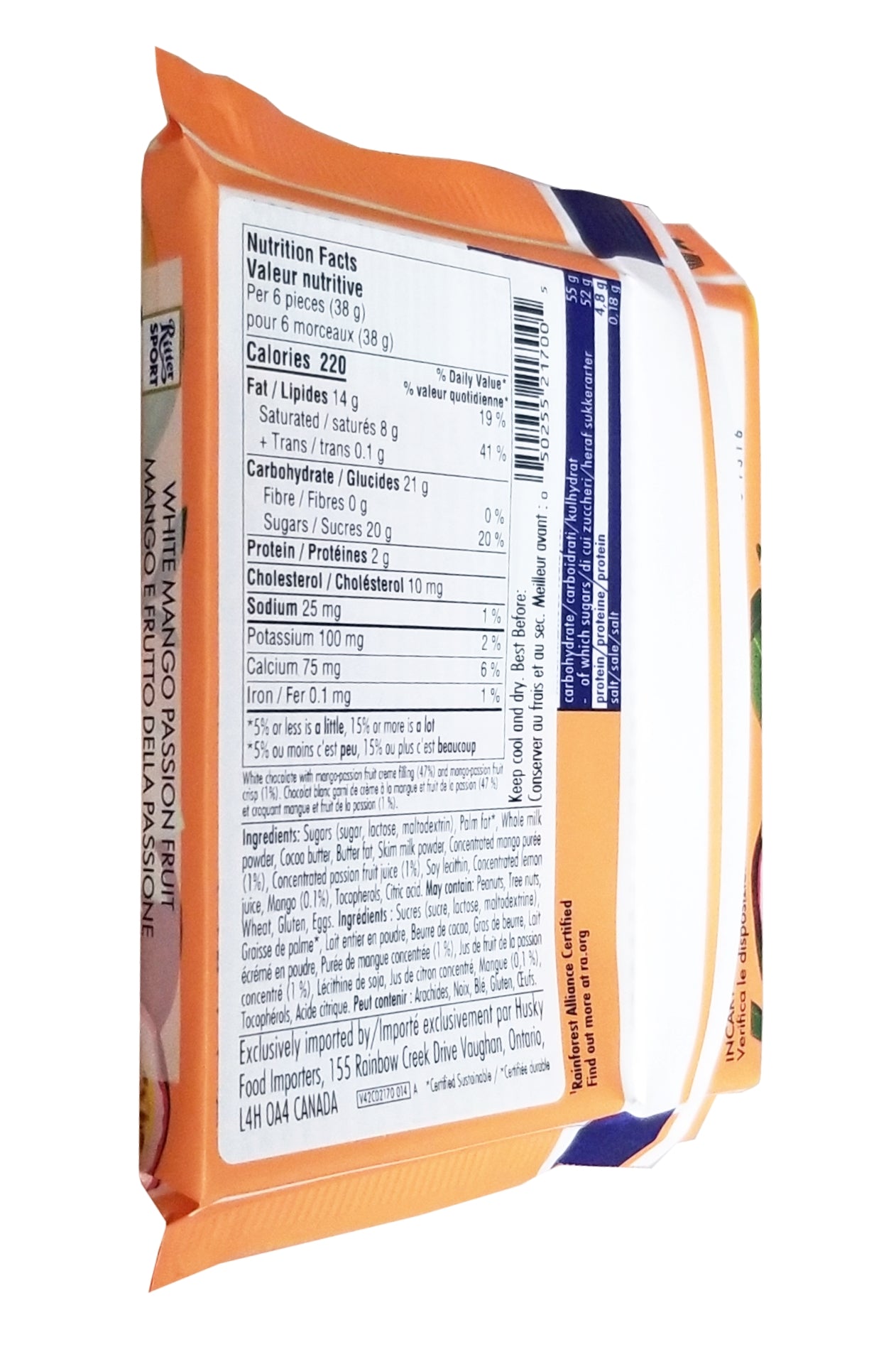 Ritter Sport Limited Edition "Taste The World" Mango Passionfruit 100g - Image 3