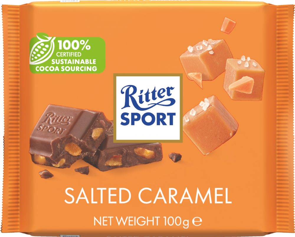 Ritter Sport Limited Edition "Taste The World" Ube Crisp 100g