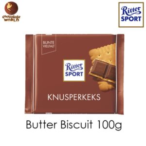 Ritter Sport Square Bar Butter Biscuit 100g