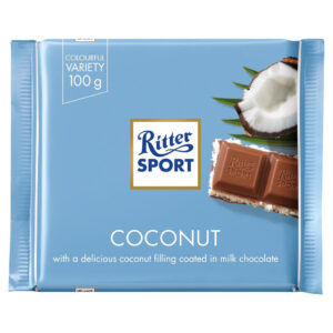 Ritter Sport Square Bar Coconut 100g