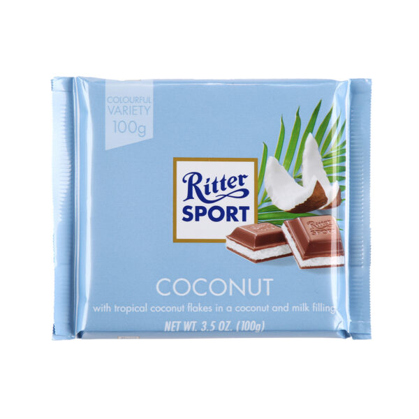 Ritter Sport Square Bar Coconut 100g - Image 3