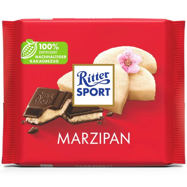 Ritter Sport Square Bar Marzipan 100g