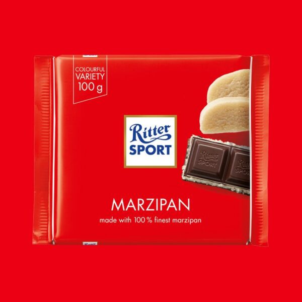 Ritter Sport Square Bar Marzipan 100g - Image 2