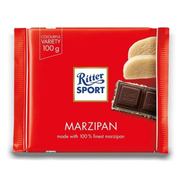 Ritter Sport Square Bar Marzipan 100g - Image 3