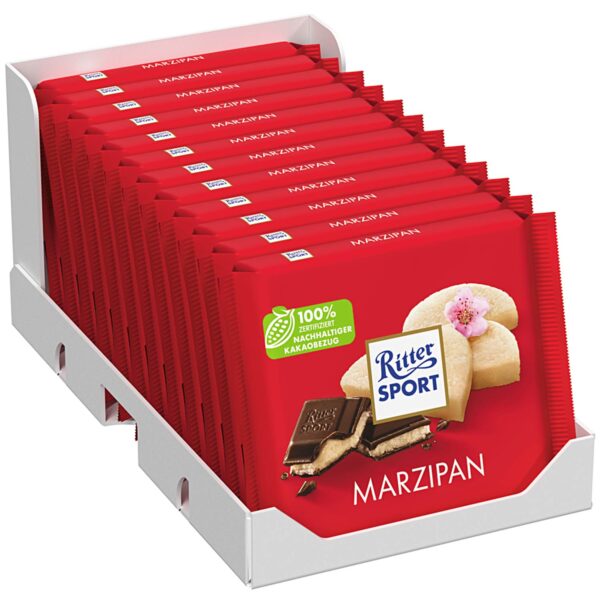 Ritter Sport Square Bar Marzipan 100g - Image 4