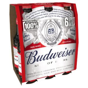 Budweiser – Premium American Lager with a Bold, Crisp Taste