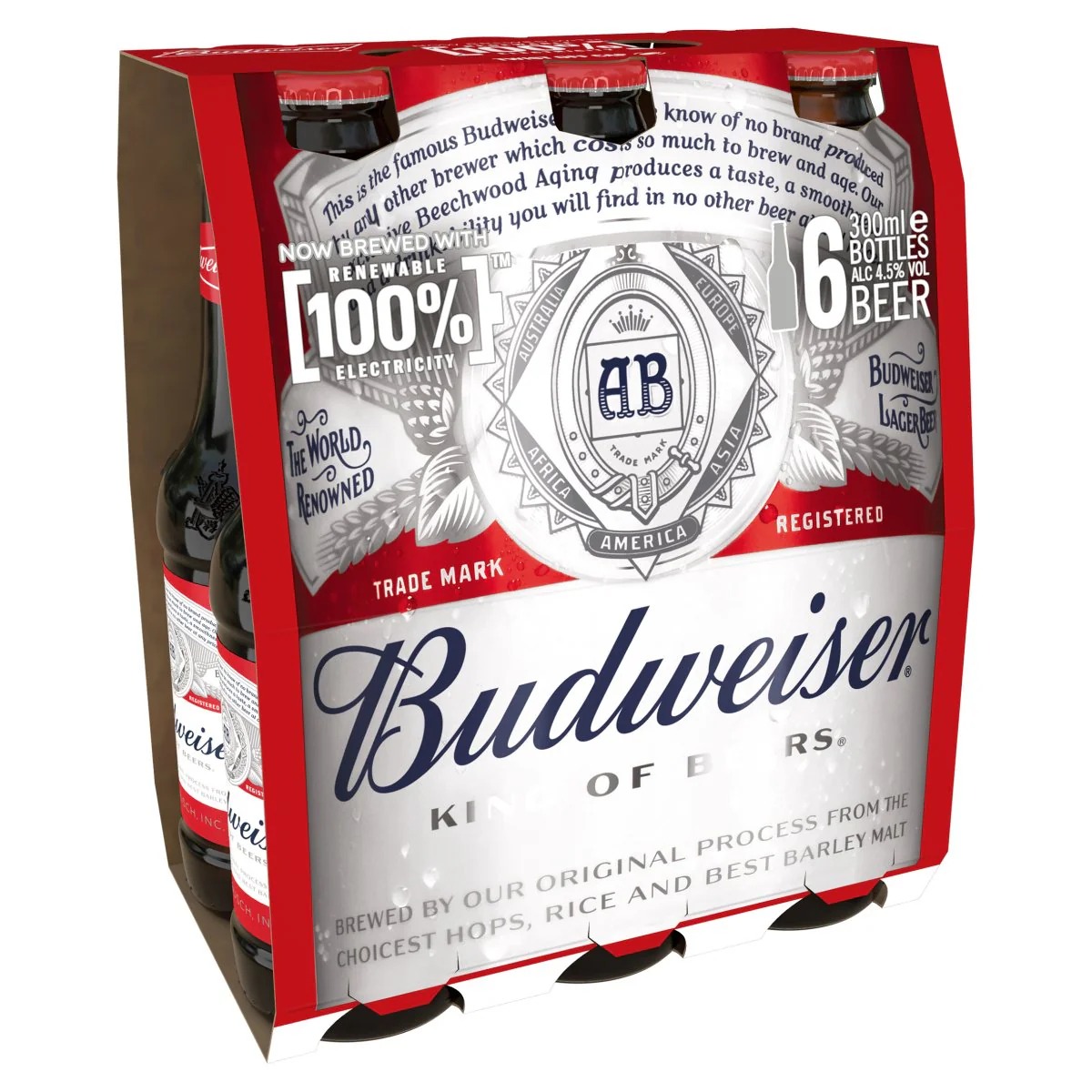 Budweiser – Premium American Lager with a Bold, Crisp Taste
