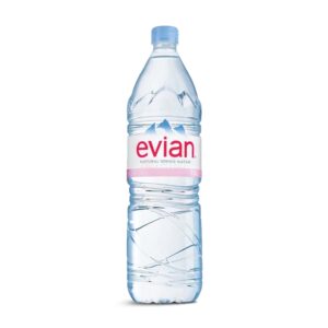 Evian Natural Spring Water – Pure, Refreshing Hydration