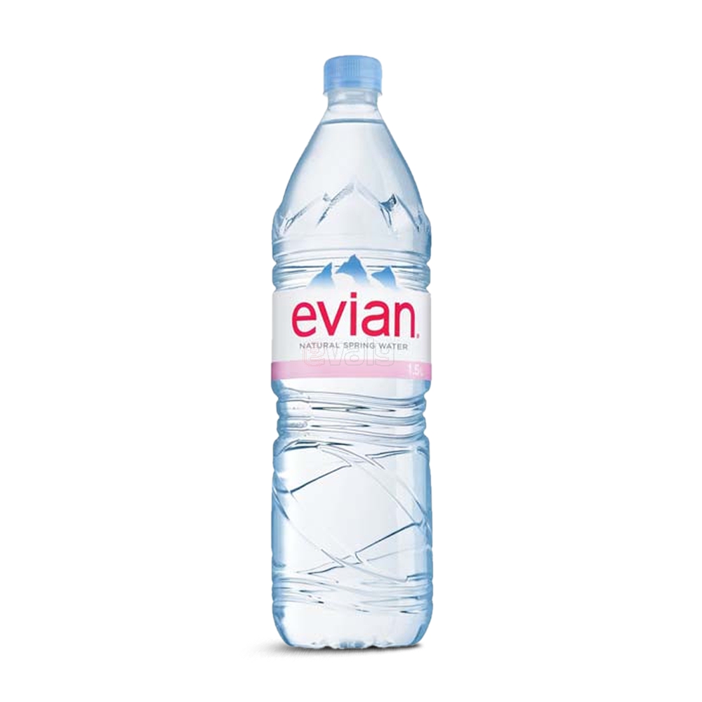 Evian Natural Spring Water – Pure, Refreshing Hydration