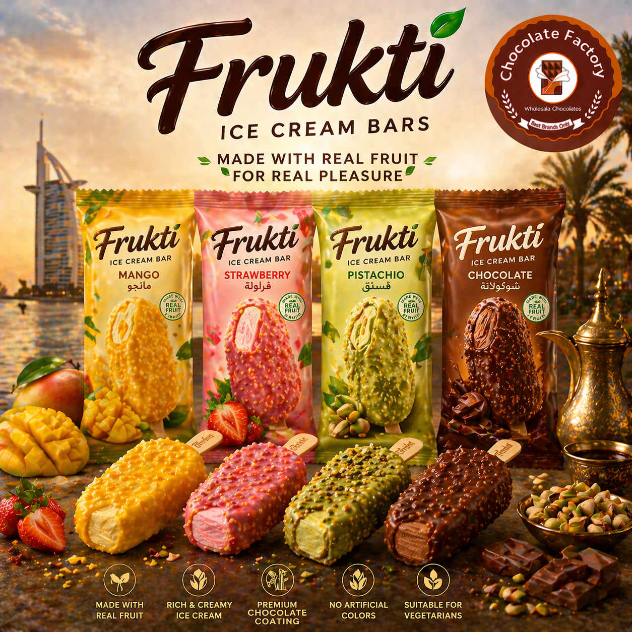 Frukti Ice Cream Bars