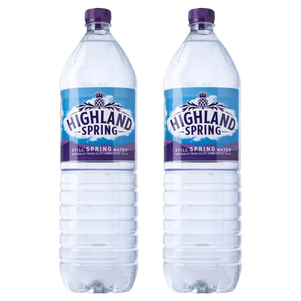Highland Spring Natural Mineral Water – Pure, Refreshing Hydration from Scotland