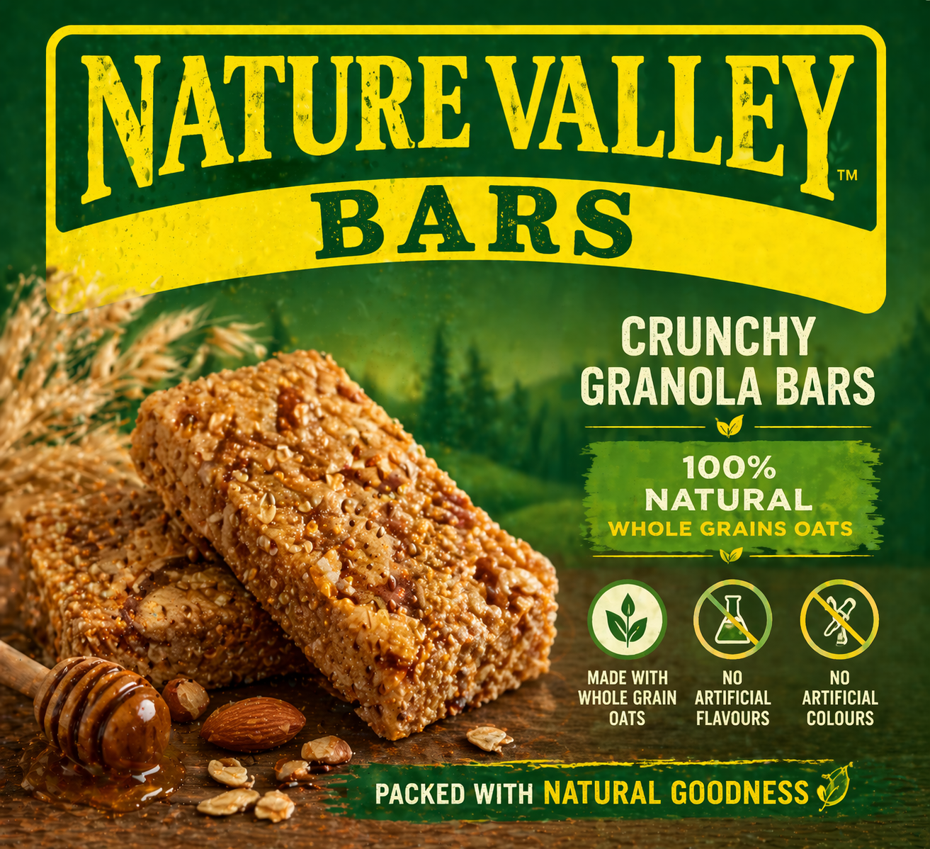 Nature Valley Bars - Crunchy, Nutritious Snack Bars