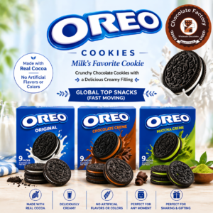 Oreo Cookies – Classic Sandwich Cookies with Cream Filling
