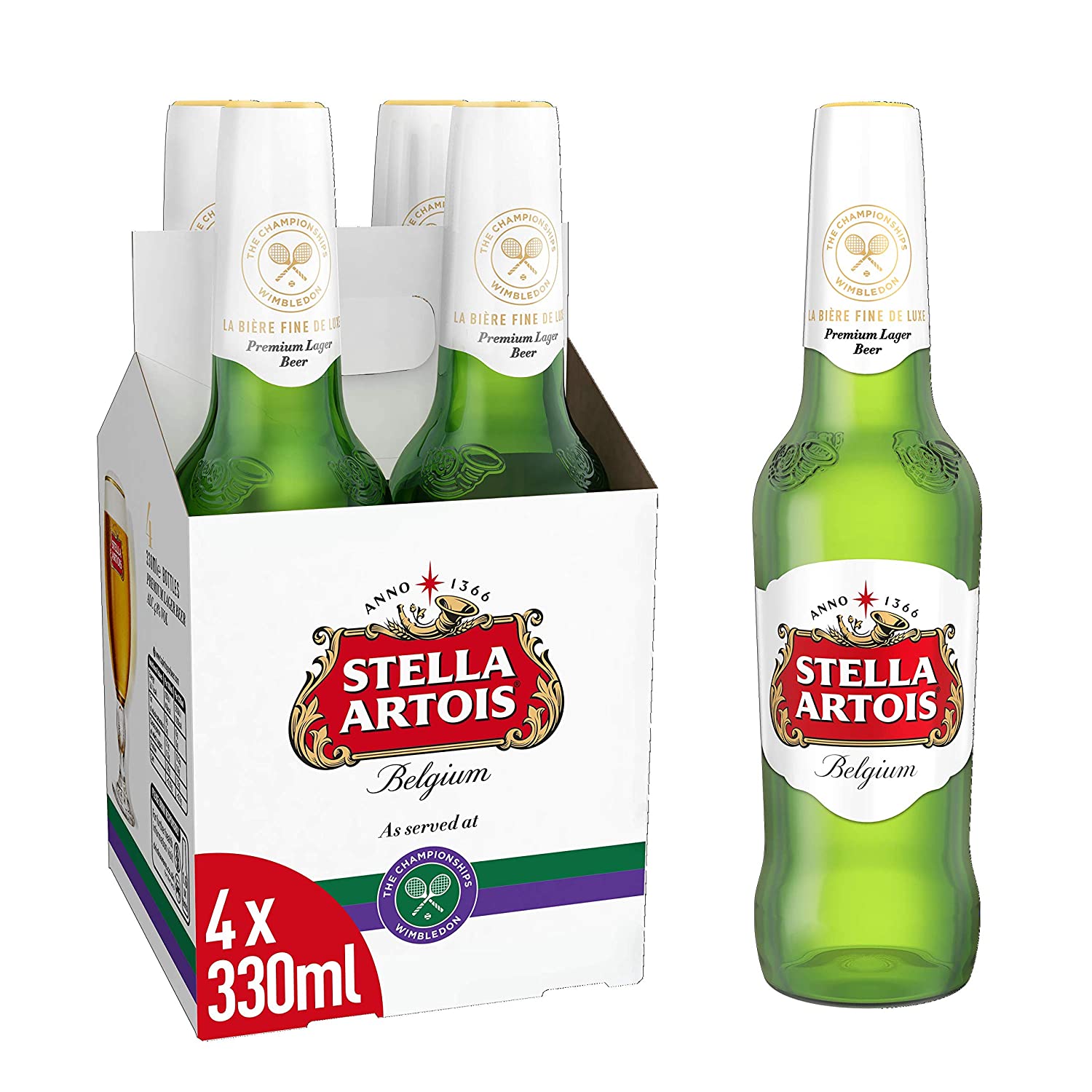 Stella Artois – Premium Belgian Lager with a Crisp, Refined Taste